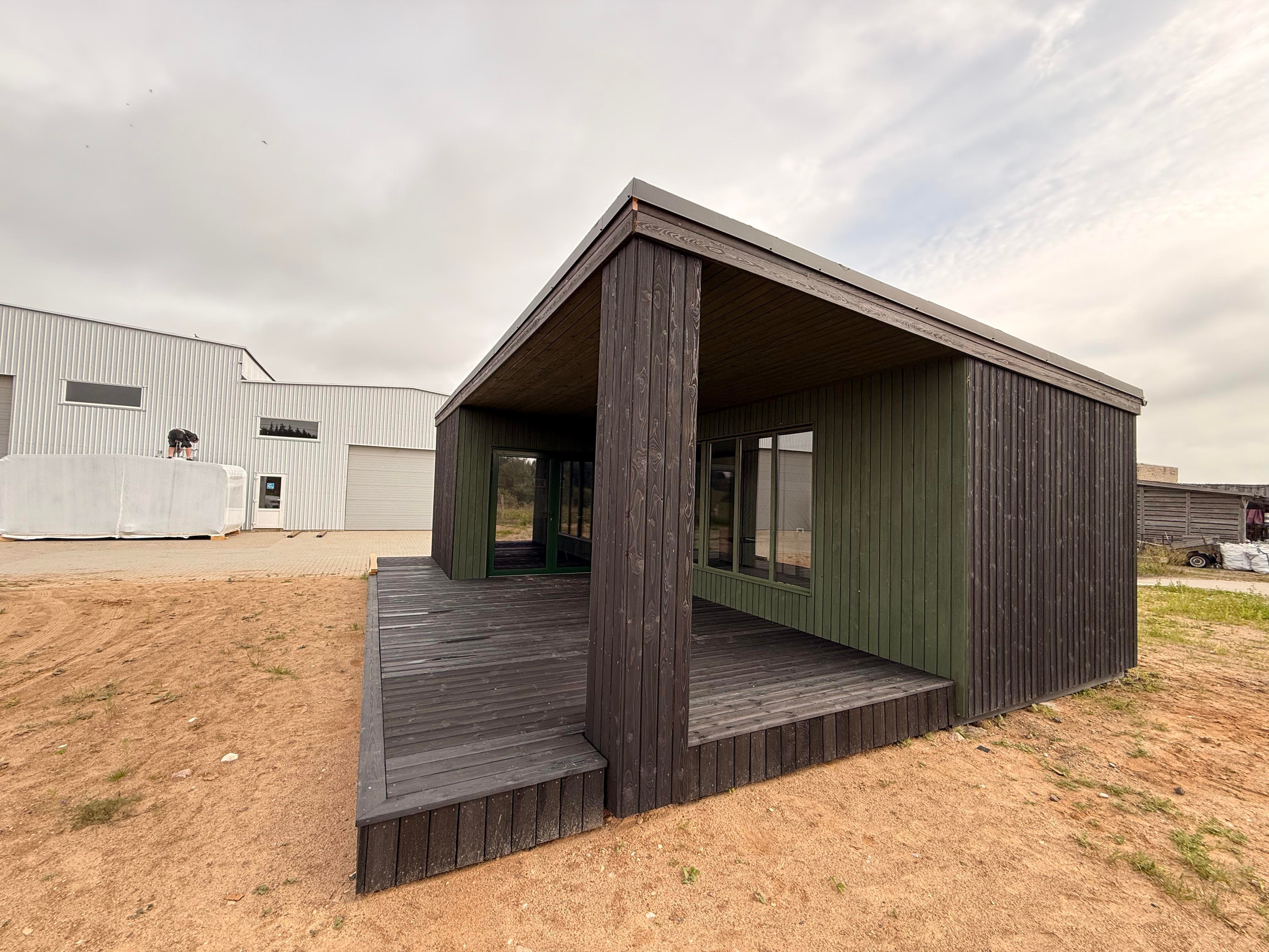 Frame house / office